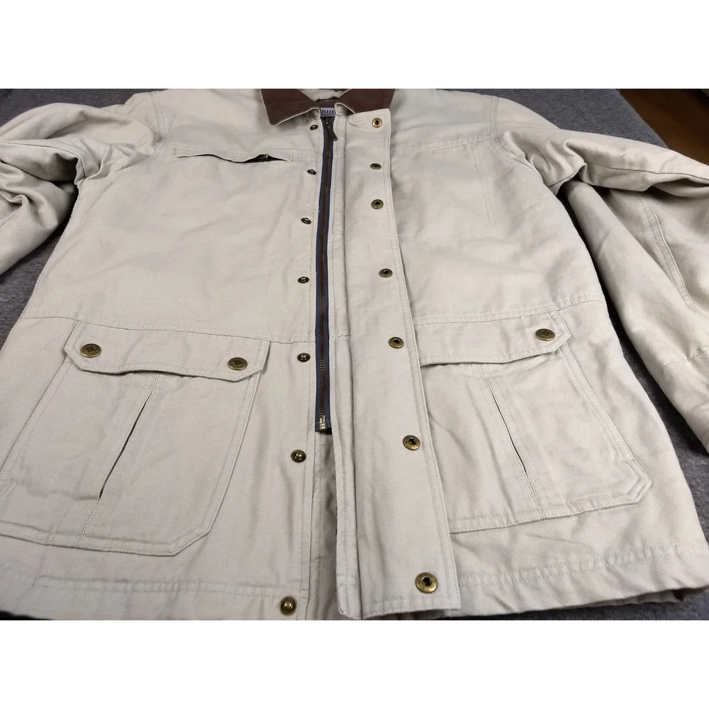 Columbia Chore Field Coat Corduroy Cinder Cone II Parka Fossil Kahki Flannel NWT